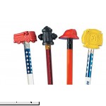 FIREMAN PARTY PACK~ 25 Pc Fireman Firefighter Shaped Pencil topper Erasers Fire Party Favors Lot  B07D7HH81X